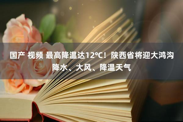 国产 视频 最高降温达12℃！陕西省将迎大鸿沟降水、大风、降温天气